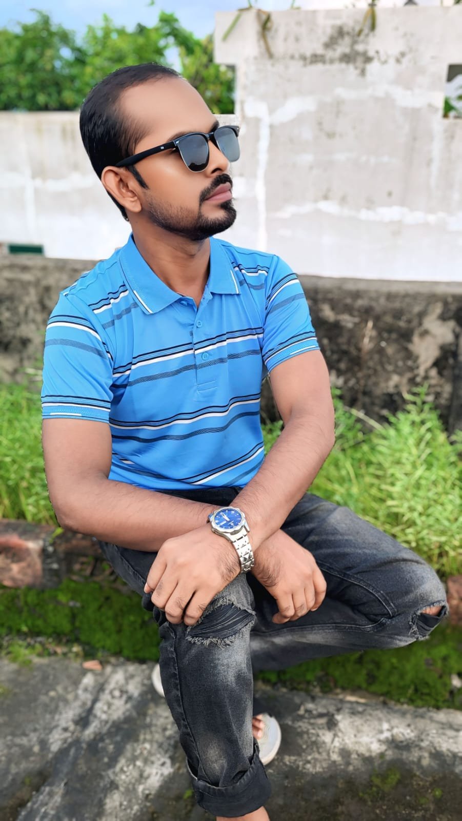 100% China Fabric Polo T-Shirt Combo – 4 Pieces Set - Image 4